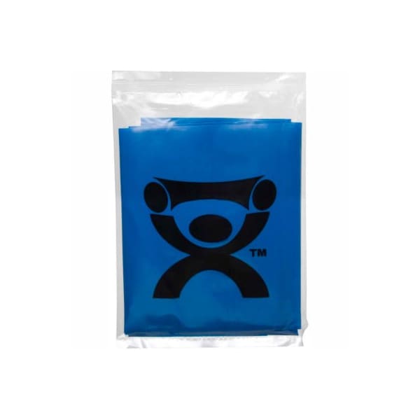 Fabrication Enterprises CanDo Low Powder Pre-Cut Exercise Band, Blue, 48"L Strip, 1/Pack 1207037 - main